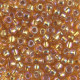 Miyuki rocailles Perlen 6/0 - Silverlined dark gold ab 6-1004